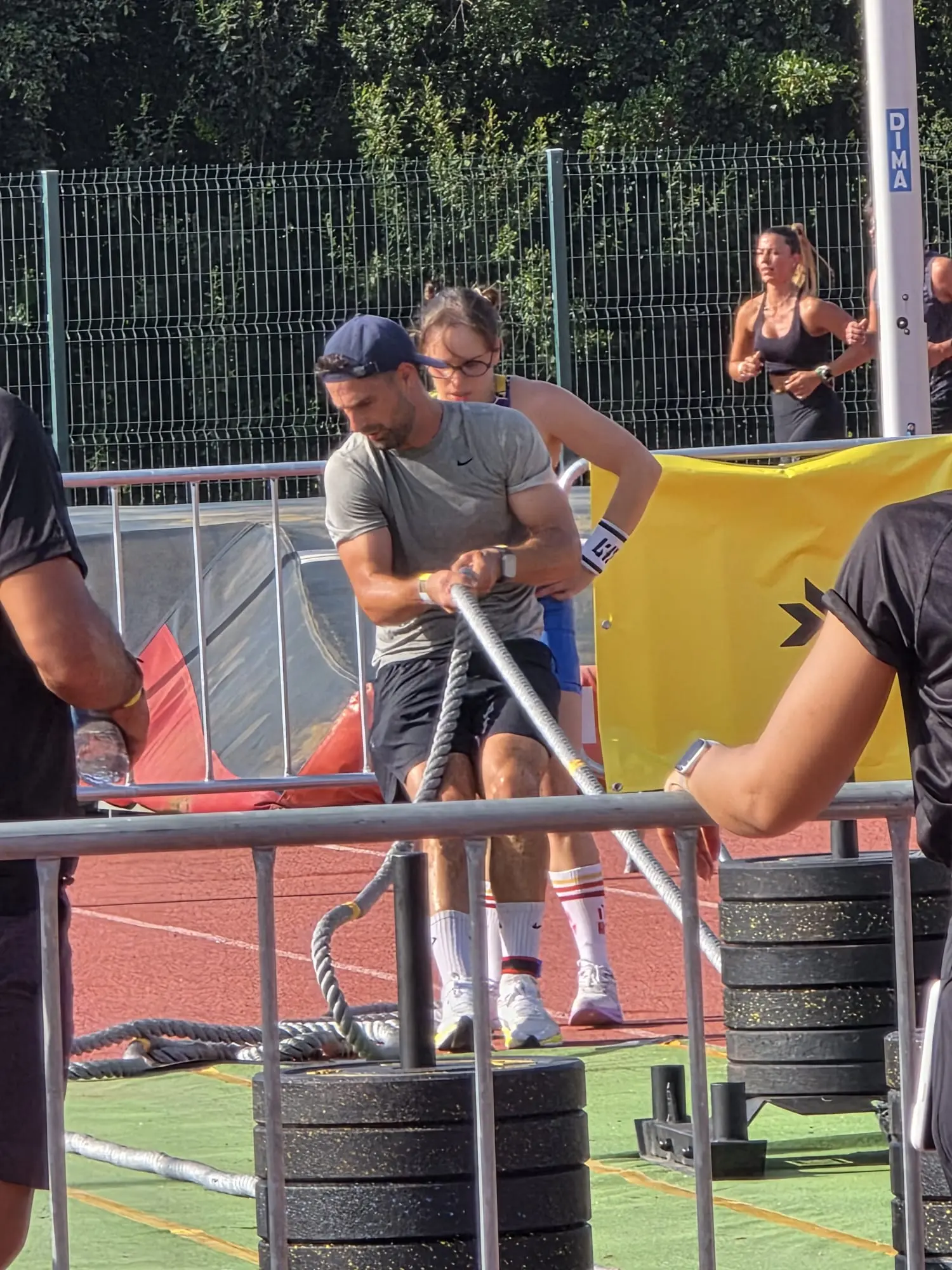 Sled Pull na BEATx HYROX Simulation em Penafiel